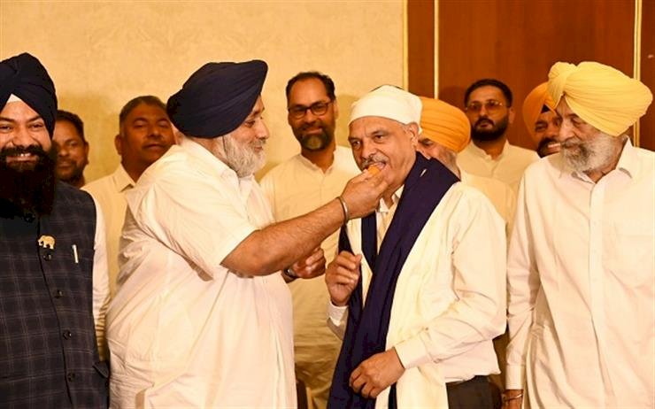 शिअद नेता और बंगा से विधायक डॉ. सुखविंदर सुखी जालंधर उपचुनाव के लिए अकाली-बसपा के संयुक्त उम्मीदवार