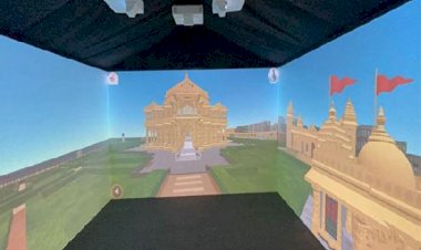 गुजरात सरकार ने दिल्ली में सोमनाथ मंदिर की 3D गुफा बनाई