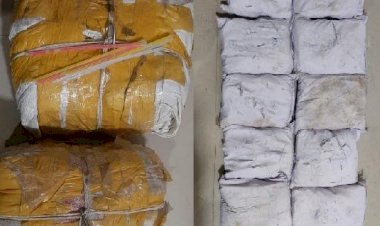 बीएसएफ ने अमृतसर इलाके में ड्रोन से गिराई गई 15.5 किलोग्राम हेरोइन बरामद की