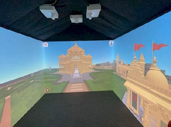 गुजरात सरकार ने दिल्ली में सोमनाथ मंदिर की 3D गुफा बनाई