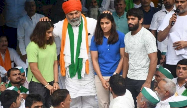 राकेश टिकैत ने बृज भूषण की गिरफ्तारी की मांग की, सरकार को दी चेतावनी