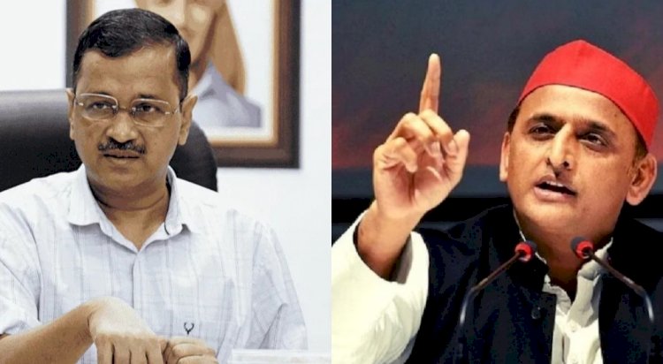 केजरीवाल को मिला सपा का साथ, अखिलेश बोले – अध्यादेश के नाम पर जनादेश की हत्या