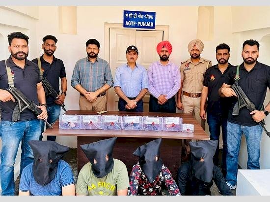 लॉरेंस बिश्नोई गैंग के चार शूटर गिरफ्तार; 6 पिस्टल बरामद