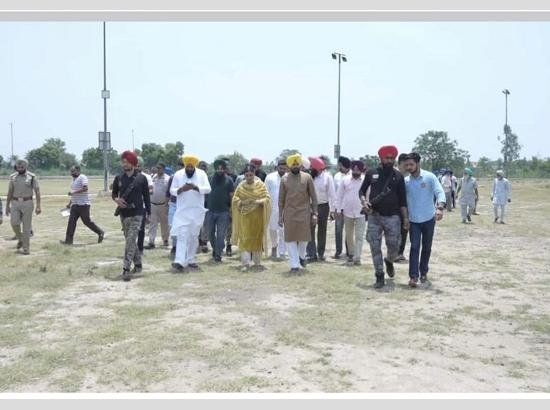 मंत्री अनमोल गगन मान ने विभिन्न गांवों के विकास कार्यों की समीक्षा की