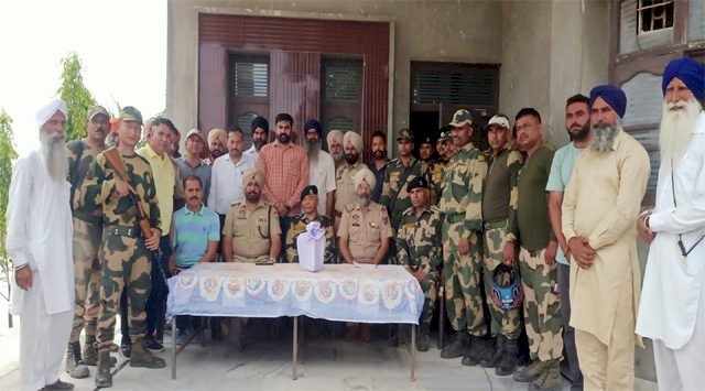 सीमा के पास से 20 करोड़ की हेरोइन बरामद, बीएसएफ और पुलिस ने संयुक्त कार्रवाई की