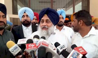 शिअद प्रमुख सुखबीर बादल जीरा कोर्ट में पेश हुए