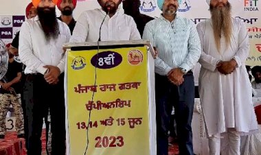 तीन दिवसीय स्टेट गतका चैंपियनशिप खलसाई उत्साह और उत्सव के साथ संपन्न हुई