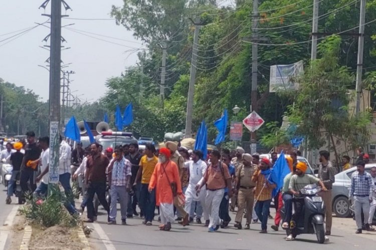 पंजाब बंद की कॉल का यहां दिखा असर, तस्वीरों में देखें मौके के हालात..