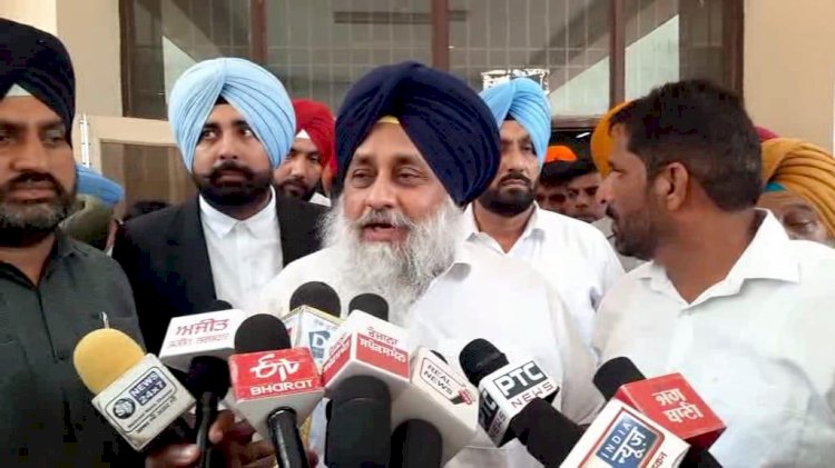 शिअद प्रमुख सुखबीर बादल जीरा कोर्ट में पेश हुए