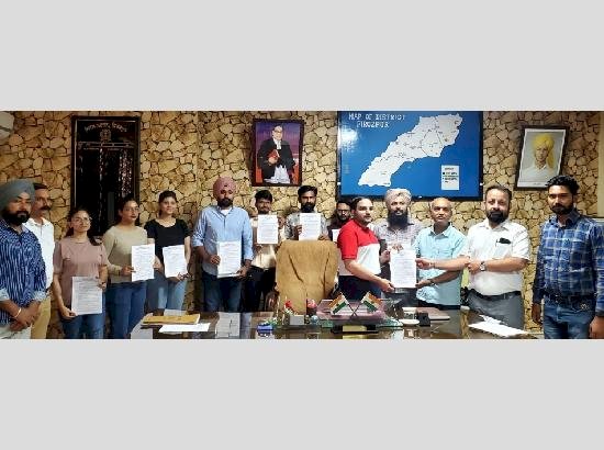 फिरोजपुर में आम आदमी क्लीनिक को 10 नए चिकित्सा अधिकारी मिले
