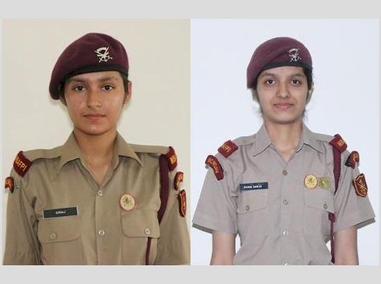 माई भागो एएफपीआई के पूर्व छात्र इवराज कौर और प्रभसिमरन कौर वायु सेना में शामिल