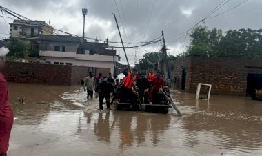 पंजाब के पटियाला, जालंधर में कई इलाकों में बाढ़, बचाव कार्य जारी