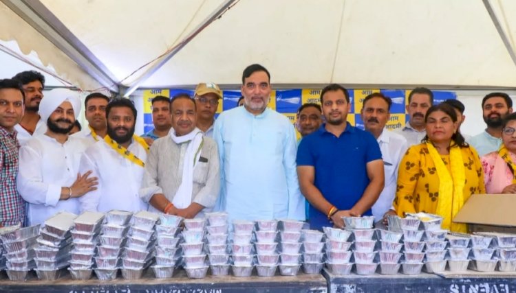 बाढ़ पीड़ितों को भोजन पहुंचेगी 'राहत रसोई', आम आदमी पार्ट ने शुरू की पहल