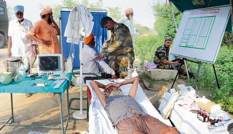 बाढ़ प्रभावित जालंधर इलाकों में 3,910 लोगों ने चिकित्सा सहायता मांगी