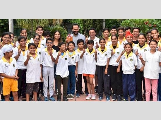 ज्वाला गुट्टा बैडमिंटन अकादमी हैदराबाद से 1 महीने का प्रशिक्षण प्राप्त करने के बाद 34 खिलाड़ी पंजाब लौटे