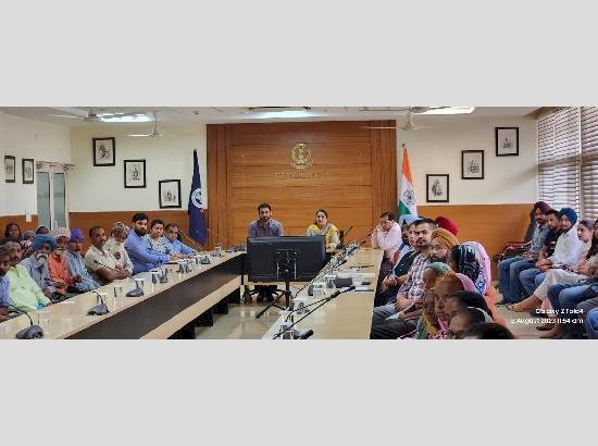 प्रधानमंत्री शहरी आवास योजना के तहत एसएएस नगर जिले के 1890 लाभार्थियों को 942.64 लाख रुपये की राशि हस्तांतरित की गई