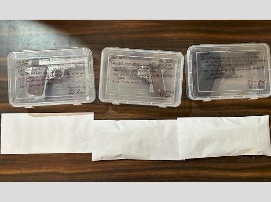 अमेरिका से संचालित आतंकी मॉड्यूल का भंडाफोड़; 2 पिस्तौल के साथ 5 गिरफ्तार