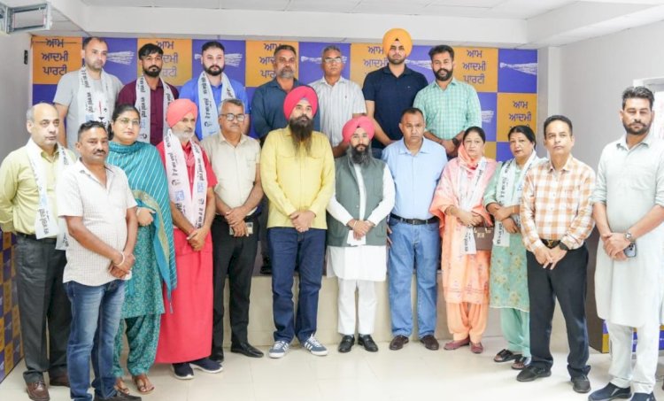 जो लोग पंजाब की प्रगति के लिए काम करना चाहते हैं उनका आम आदमी पार्टी में हमेशा स्वागत है : जगरूप सिंह सेखवां