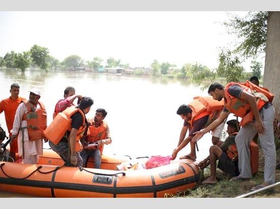 जोति फाउंडेशन बाढ़ की तबाही के कठिन समय में मदद के लिए हाथ बढ़ा रहा है