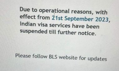 भारत ने कनाडाई नागरिकों के लिए वीज़ा सेवाएं निलंबित कर दीं