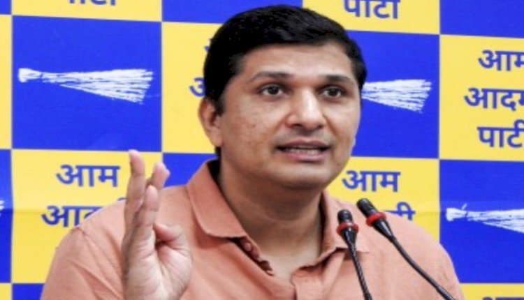 हिंडनबर्ग रिपोर्ट 2.0 से ध्यान भटकाने वाली डिबेट वन नेशन वन इलेक्शन : सौरभ भारद्वाज