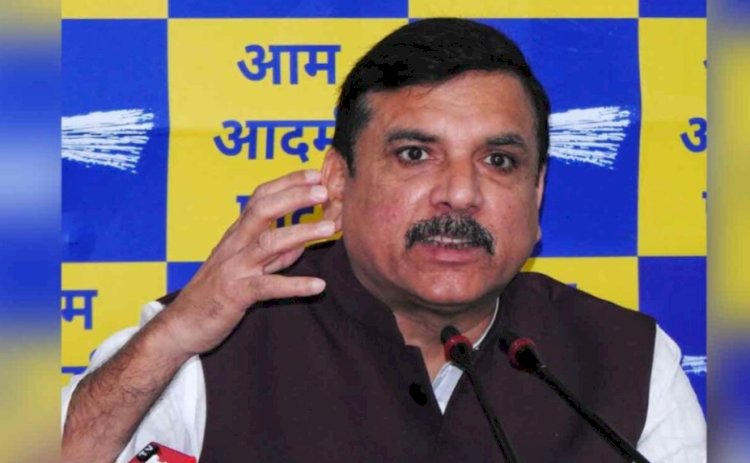 संजय सिंह का बीजेपी पर हमला, कहा- “दुनिया में भारत की पहचान गांधी, गोडसे नहीं’