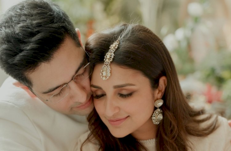 उदयपुर के लिए रवाना हुए राघव-परिणीती