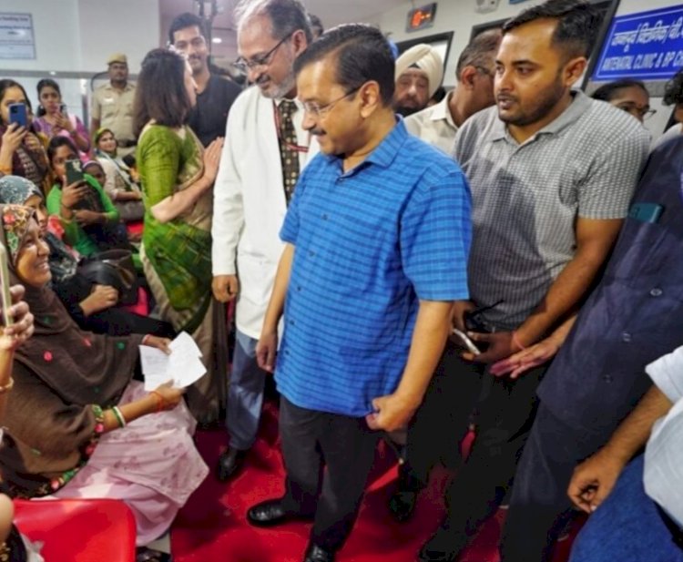 सीएम अरविंद केजरीवाल का बड़ा ऐलान,दिल्ली की स्वास्थ्य सेवाएं और होंगी बेहतर