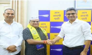 उद्योगपति और समाजसेवी राजेंद्र कुमार केडिया ने थामा 'आप' का दामन