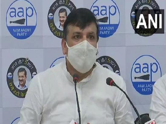 AAP सांसद संजय सिंह के आवास पर ED की छापेमारी, सांसद ने केंद्र सरकार पर साधा निशाना