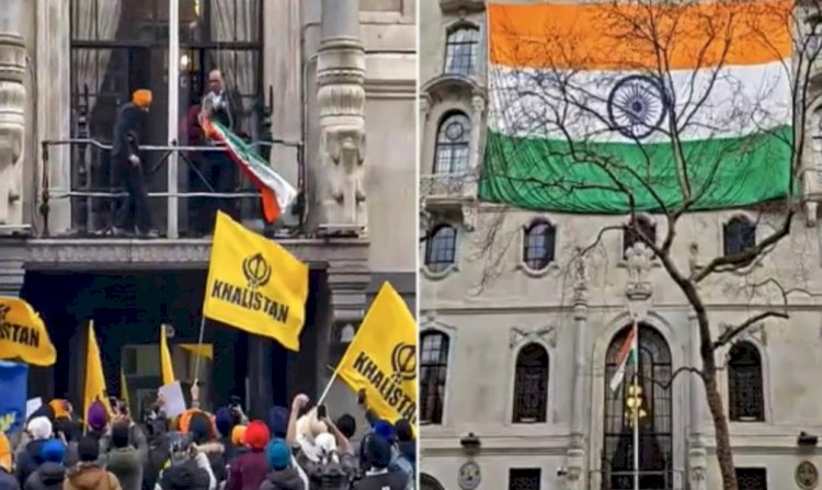 ब्रिटेन में खालिस्तानियों पर एक्शन शुरू, इंडियन मिशन पर हमला करने वाला शख्स गिरफ्तार, ऋषि सुनक ने निभाया वादा
