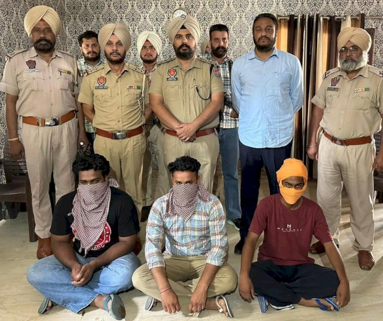 पंजाब पुलिस ने संभावित लक्षित हत्याओं को रोका; बीकेआई समर्थित आतंकी मॉड्यूल के 3 सदस्य 2 पिस्तौल के साथ गिरफ्तार