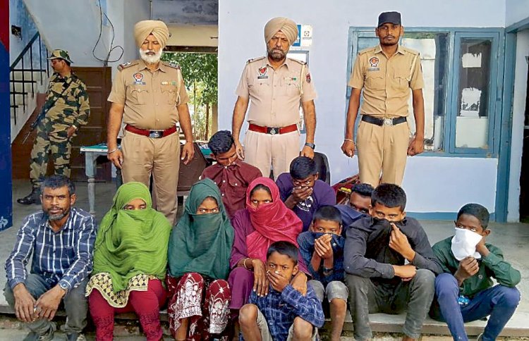 अटारी आईसीपी से 11 बांग्लादेशी नागरिक पकड़े गए