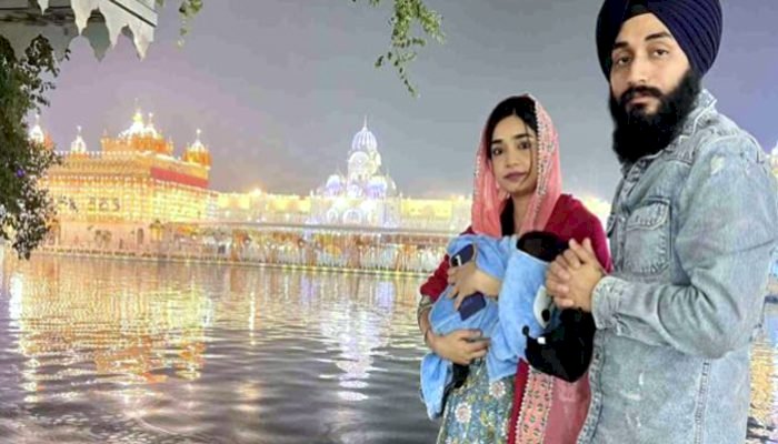वीडियो लीक के बाद पहली बार फिर एक साथ दिखे कुल्हड़ पिज्जा कपल...यहां पहुंचे मत्था टेकने