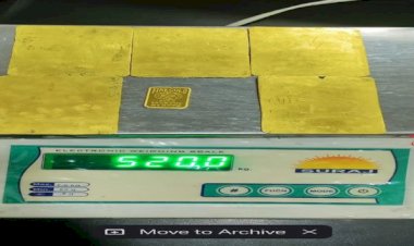 चंडीगढ़-मोहाली एयरपोर्ट से 1 करोड़ रुपये से ज्यादा का सोना बरामद, आगे की कार्रवाई शुरू