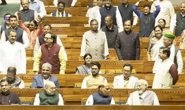 तीसरी बार मोदी सरकार': भाजपा सांसदों ने संसद के अंदर नारे लगाए