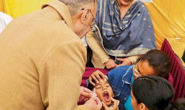 पंजाब में पल्स पोलियो अभियान: 12 जिलों में 3 दिवसीय अभियान के दौरान 14.75 लाख बच्चों को टीका लगाया जाएगा