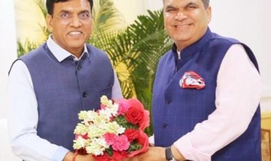 सांसद संजीव अरोड़ा ने स्वास्थ्य मंत्री मंडाविया से की मुलाकात, एनएमसी की नई गाइडलाइंस पर जताई चिंता