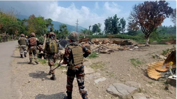 मणिपुर में तेंगनौपाल जिले में गोलीबारी की घटना,  13 शव बरामद किये गये