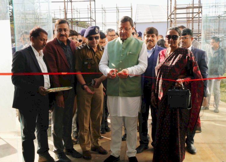देहरादून: इन्वेस्टर समिट की तैयारियां जोरों पर, सीएम ने किया मीडिया सेंटर का उद्घाटन