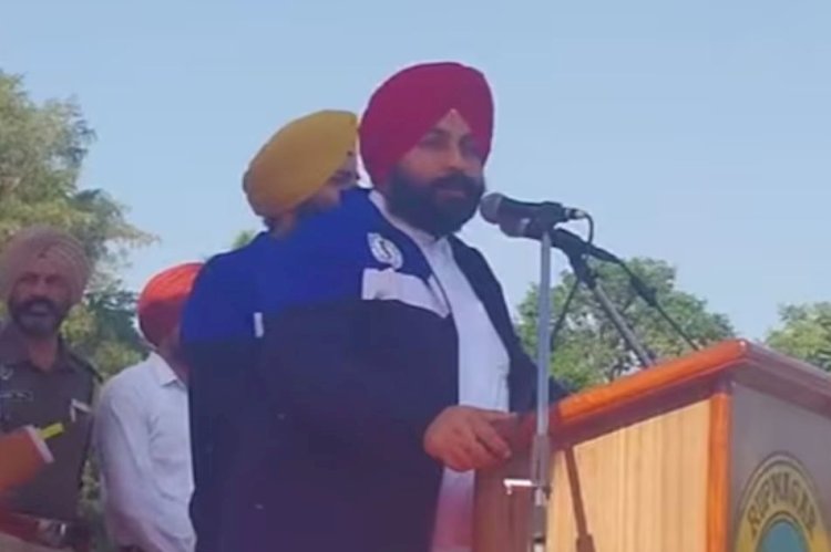 पंजाब पुलिस नशे को खत्म करने के लिए अपना कर्तव्य सख्ती से निभा रही है: हरजोत सिंह बैंस