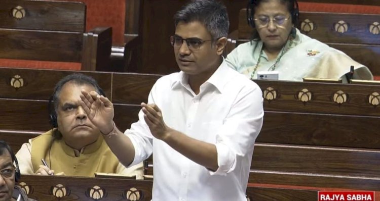 आप सांसद डॉ संदीप पाठक ने संसद में पंजाब के रूके हुए फंड का मुद्दा उठाया