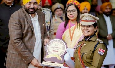 सीएम मान ने 14 पुलिसकर्मियों को उत्कृष्ट कर्तव्य निष्ठा के लिए मुख्यमंत्री पदक से सम्मानित किया