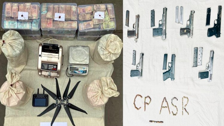 ड्रग एंड आर्म्स सिंडिकेट का भंडाफोड़, भारी मात्रा में हेरोइन सहित 2 गिरफ्तार