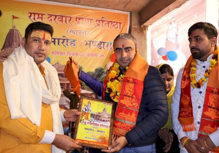 दिल्ली और पंजाब में रामराज्य की अवधारणा के मुताबिक सरकार चला रही “आप” : अनुराग ढांडा