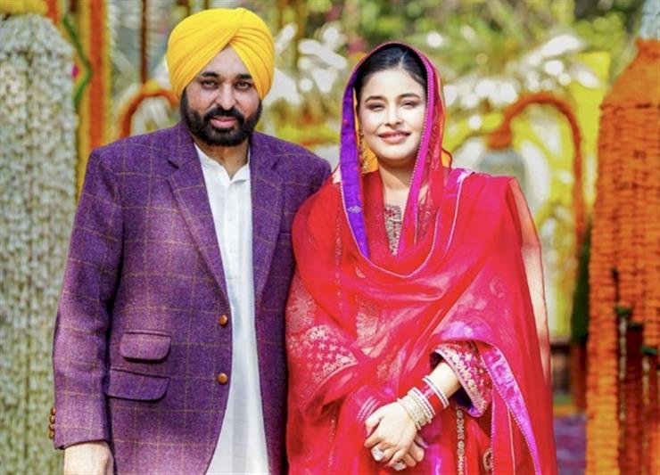 पंजाब के मुख्यमंत्री भगवंत मान मार्च में पिता बनने वाले हैं !