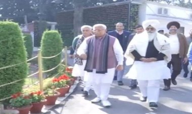 मुख्यमंत्री मनोहर लाल से बाबा गुरिंदर सिंह ने की मुलाकात, कई अहम मुद्दों पर हुई चर्चा