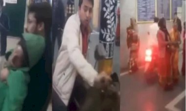 दादा की हालत बिगड़ी तो अस्पताल में बाइक लेकर घुसा शख्स, VIDEO वायरल