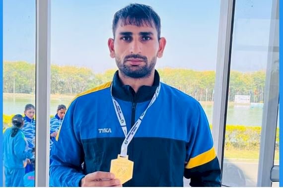 पुणे में छाया बहादुरगढ़ का मनजीत, नेशनल रोइंग चैंपियनशिप में जीता स्वर्ण पदक