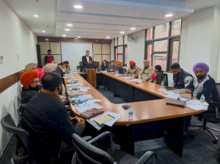 पंजाब पुलिस के साईबर क्राइम डिवीज़न और एन. जी. ओ. प्रजवला द्वारा सांझे तौर पर साईबर इनेबलड मानवीय तस्करी पर वर्कशॉप का आयोजन